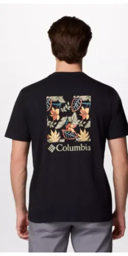 Columbia Cascades T-Shirt (schwarz)