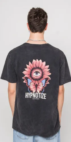 Kaotiko Hypnotize Vintage Black T-Shirt (schwarz)
