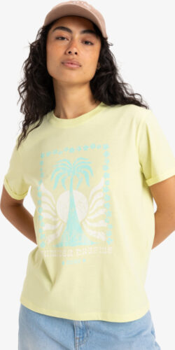 Roxy Oceanregular Damen T-Shirt Lemon (gelb)