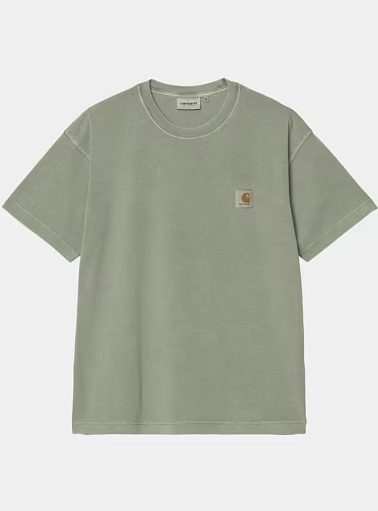 Carhartt Wip Nelson Garment Deyd T-Shirt Park (grün)
