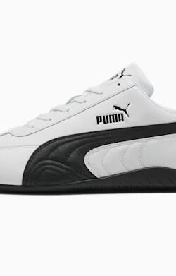 Puma Speedcat Premium Leder Sneaker (weiß/schwarz)