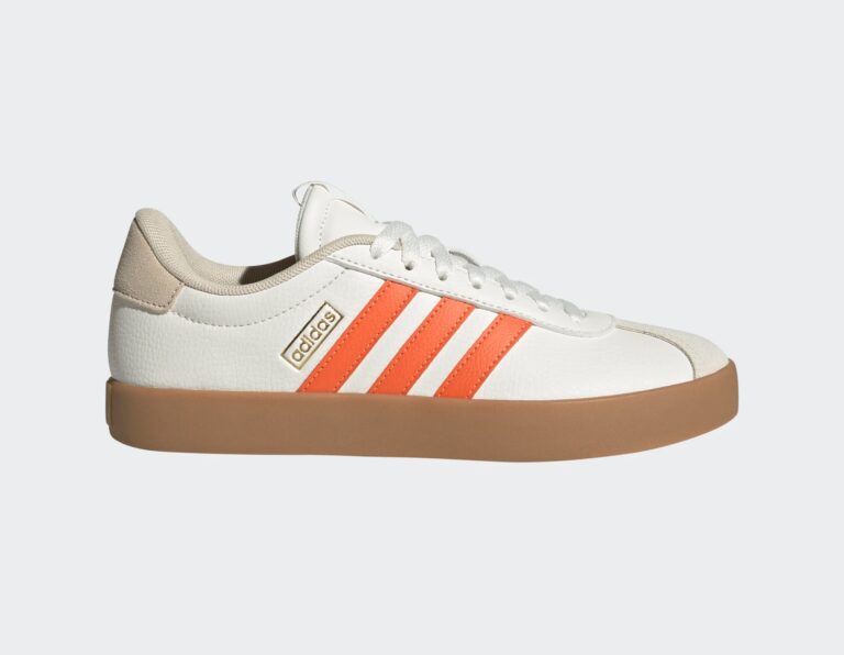 Adidas Court 3.0 Damen Sneaker Impora JR8662 (weiß/orange)