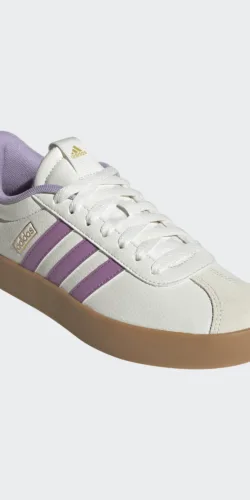 Adidas Court 3.0 Damen Sneaker JR8661 Purple Power (weiß/lila)