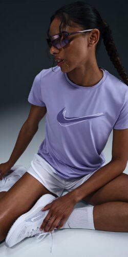 Nike One Swoosh DriFit Samen T-Shirt Lilac Ice (lila)