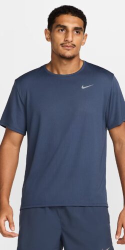 Nike Miler DriFit T-Shirt Obsidian T-Shirt (blau)