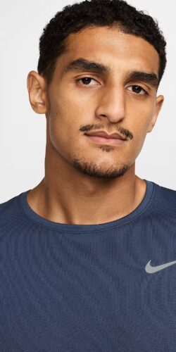 Nike Miler DriFit T-Shirt Obsidian T-Shirt (blau)