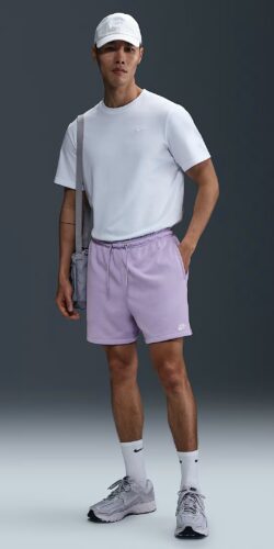 Nike Club Sweat Short Hose Hydrangeas (lila)