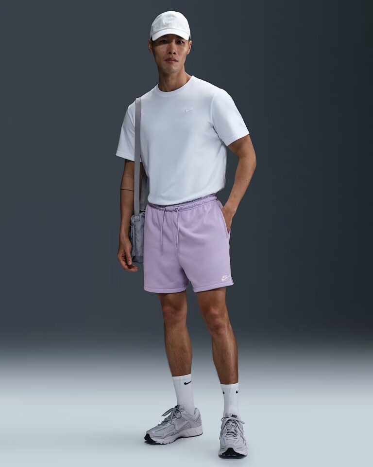 Nike Club Sweat Short Hose Hydrangeas (lila)