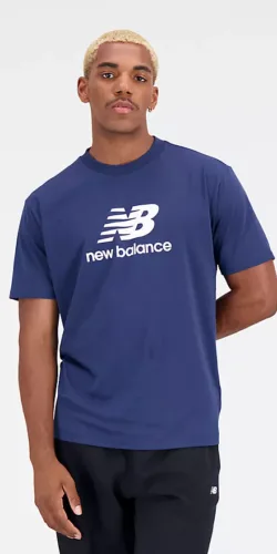 New Balance Logo T-Shirt (blau)