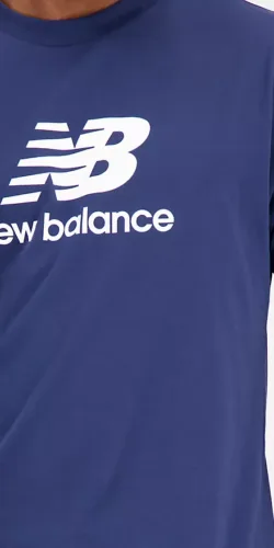 New Balance Logo T-Shirt (blau)