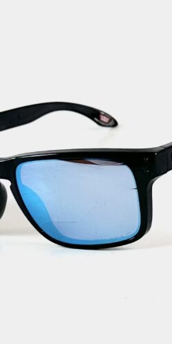 Oakley Holbrook Sonnenbrille Prizm Deep Water Polarized (schwarz)