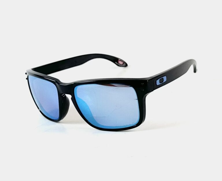 Oakley Holbrook Sonnenbrille Prizm Deep Water Polarized (schwarz)