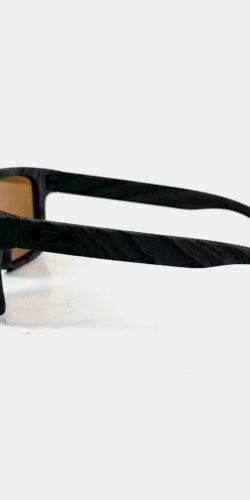 Oakley Holbrook Woodgrain Sonnenbrille Prizm Shallow Water Polarized (grau)
