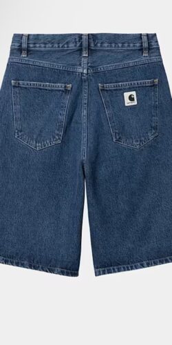 Carhartt Wip Brandon Damen Loose Fit Short Stone Washed (blau)