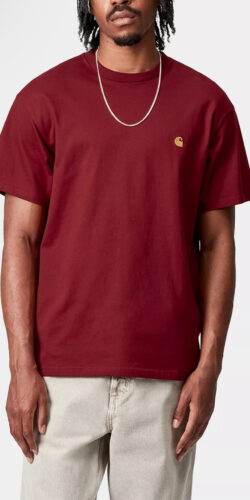 Carhartt Wip Chase T-Shirt Scarlet (rot)