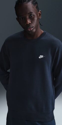 Nike Club Fleece Pullover (blau)