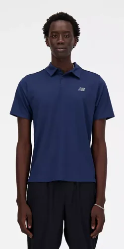 New Balance Jersey Polo Shirt (blau)