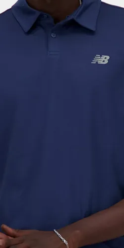 New Balance Jersey Polo Shirt (blau)