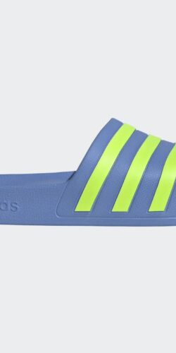 Adidas Adilette Aqua Sandalen Blue Lime JR1127 (blau)