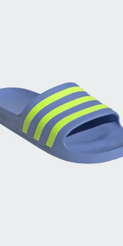Adidas Adilette Aqua Sandalen Blue Lime JR1127 (blau)