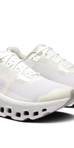 ON Cloudmonster Void Damen Runner All White (weiß)