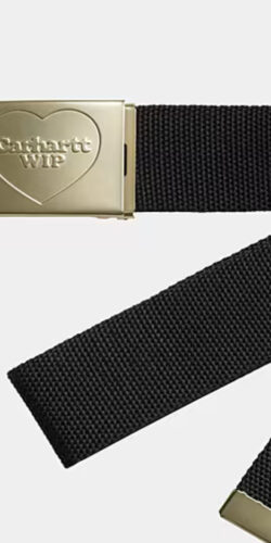 Carhartt Wip Heart Clip Belt (schwarz)