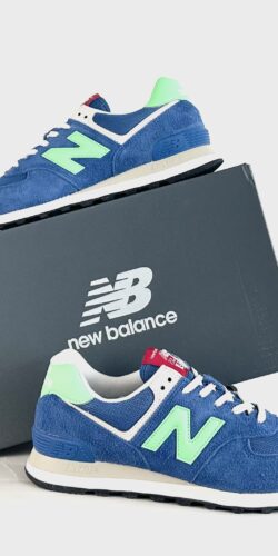New Balance 574 BSC Sneaker Blue Agate (blau)