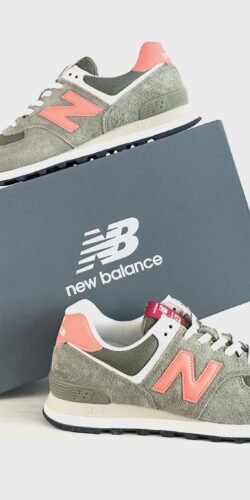 New Balance 574 BGR Sneaker Dark Olivine (grün)