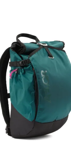 Aevor Roll Pack Rucksack 28Liter Evergreen (schwarz/grün).