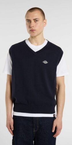 Dickies Summerdale Strick Pullunder Dark Navy (blau)