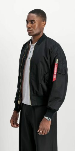 Alpha Industrie MA 1 Classic Bomberjacke (schwarz)
