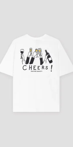 Kaotiko Cheers T-Shirt (weiß)