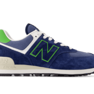New Balance U 574 QBL Sneaker Navy (blau/gruen)