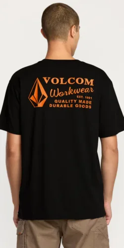 Volcom Workwear Logo T-Shirt (schwarz)