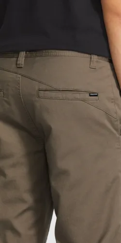 Volcom Frickin Chino Hose Mushroom (braun)