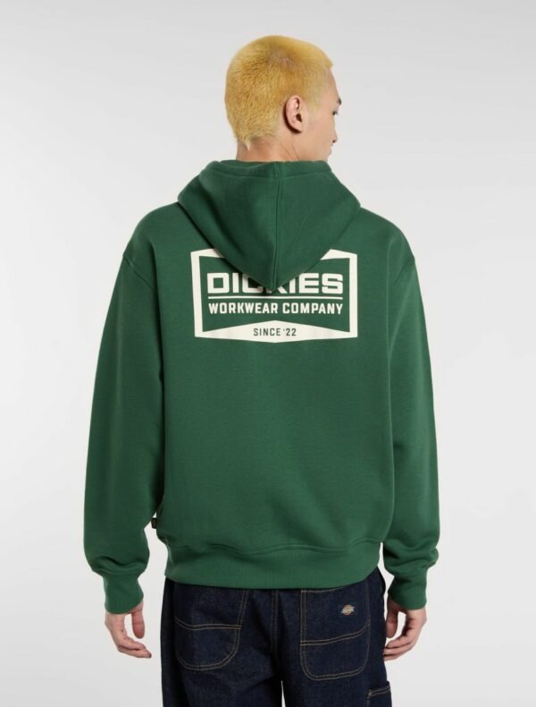 Dickies Bolivar Zip Kapuzen Pullover Kiefer (grün)