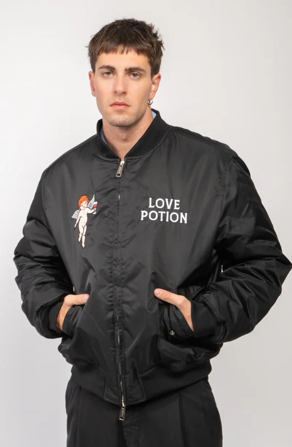 Kaotiko Love Potion Bomberjacke (schwarz)
