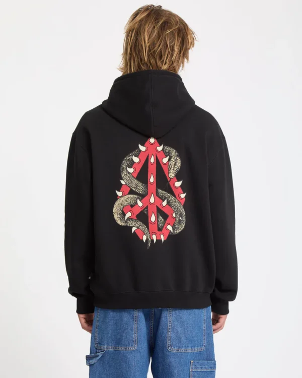 Volcom Watanite Kapuzen Pullover (schwarz)