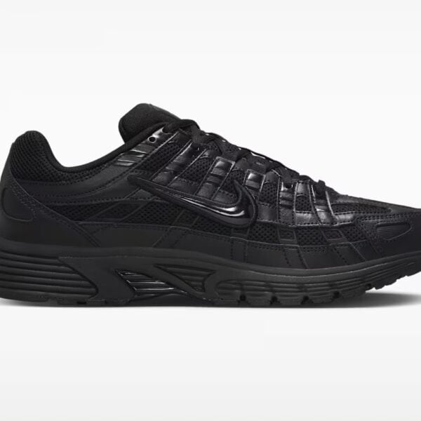 Schwarzer Nike P 6000 Sneaker für Herren, sportlich und bequem, ideal für Alltag und Freizeit, mit robustem Design und atmungsaktivem Material.