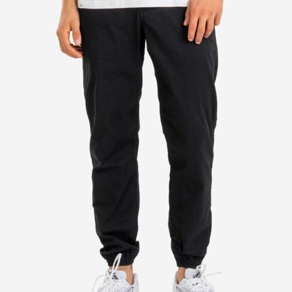 Schwarze Reell Reflex Original Rib Jogger Hose für Herren, bequem und stylisch, ideal für Sport und Freizeit.