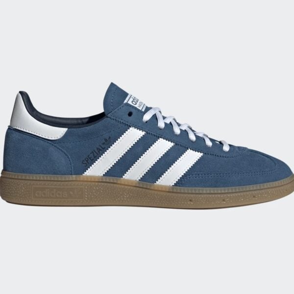 Adidas Handball Spezial Sneaker in Royal Blue mit Gumsohle, sportliches Design, ideal für Handball und Freizeit, hochwertiges Material, bequemer Sitz.